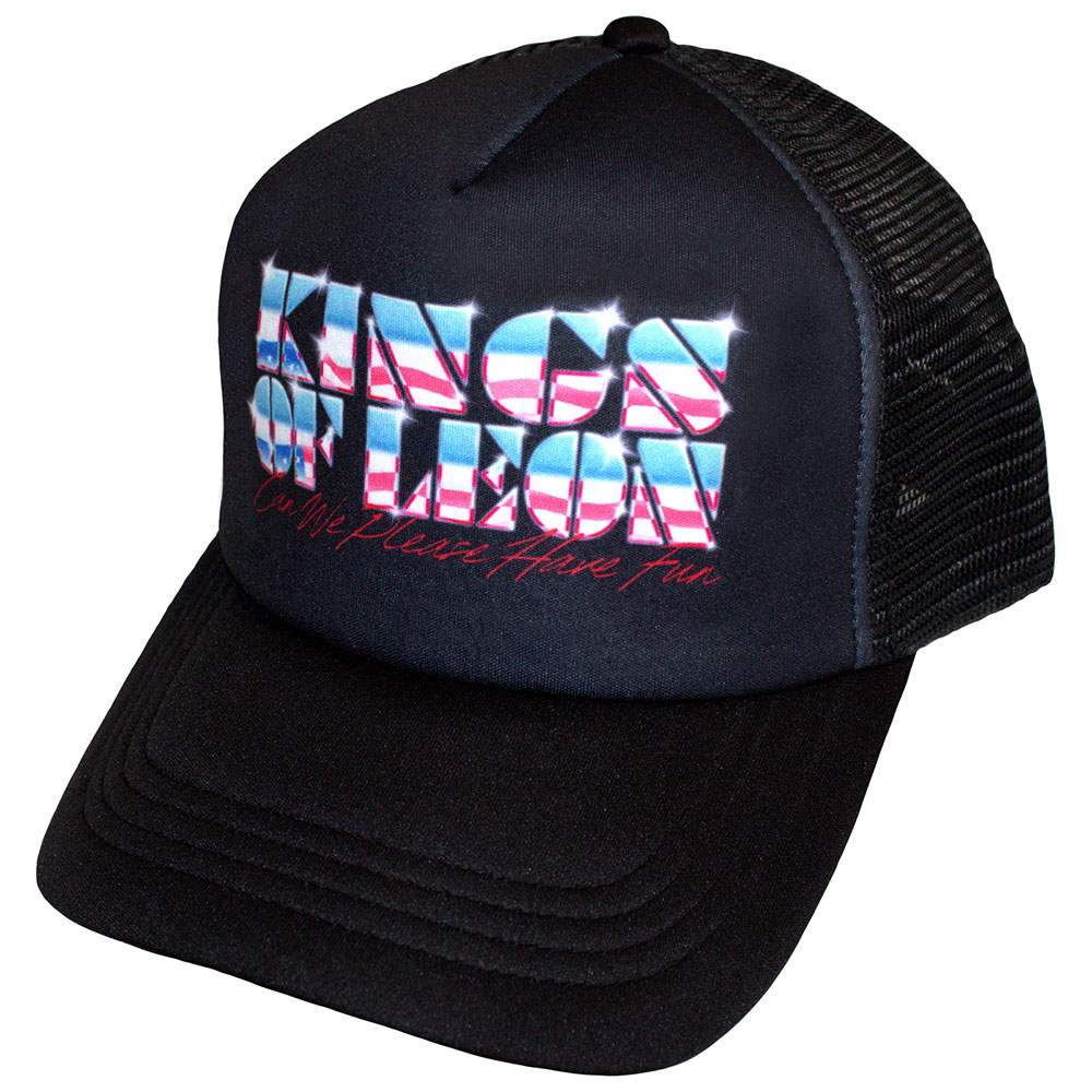 Kings Of Leon - Can We Please Have Fun Trucker cap - Black